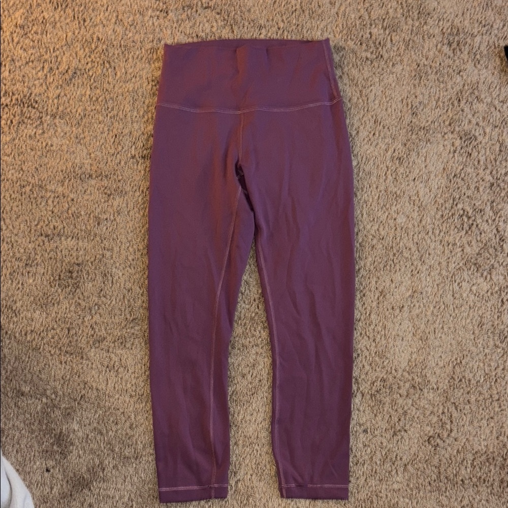 Purple wunder under lululemon Leggings